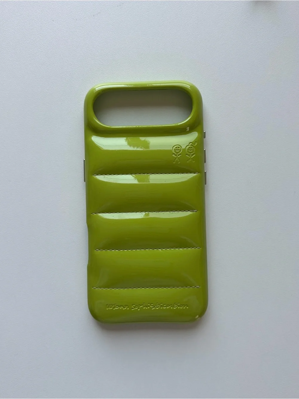 Urban Sophistication The Puffer Case, iPhone Air, Apple Green